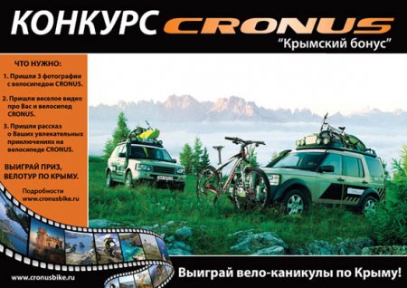 КОНКУРС «CRONUS – Крымский бонус»